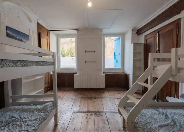 בית נופש La Maison Bleue, Coeur De Et Randonnee